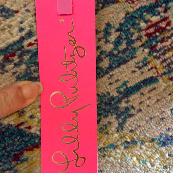 Lilly Pulitzer Loran Dress Prosecco Pink Tigress Garden Size Small - Picture 6 of 15